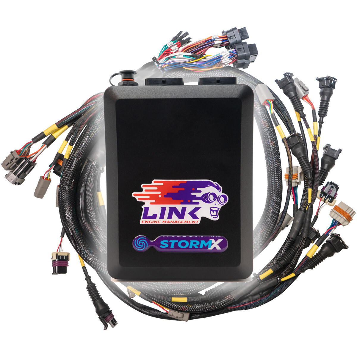Link G4X StormX ECU + Terminated LS Engine Harness Drive-by-Cable | 108-9000B